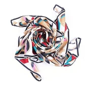 Kunstontwerp Zijden Hoofddoek Mode Zijden Sjaal